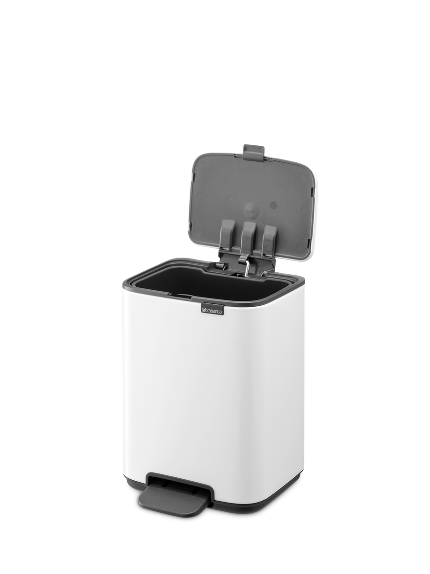 Kosz pedałowy Brabantia Bo 4 l – White